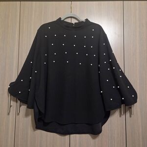 Pearl Studded Women's Top